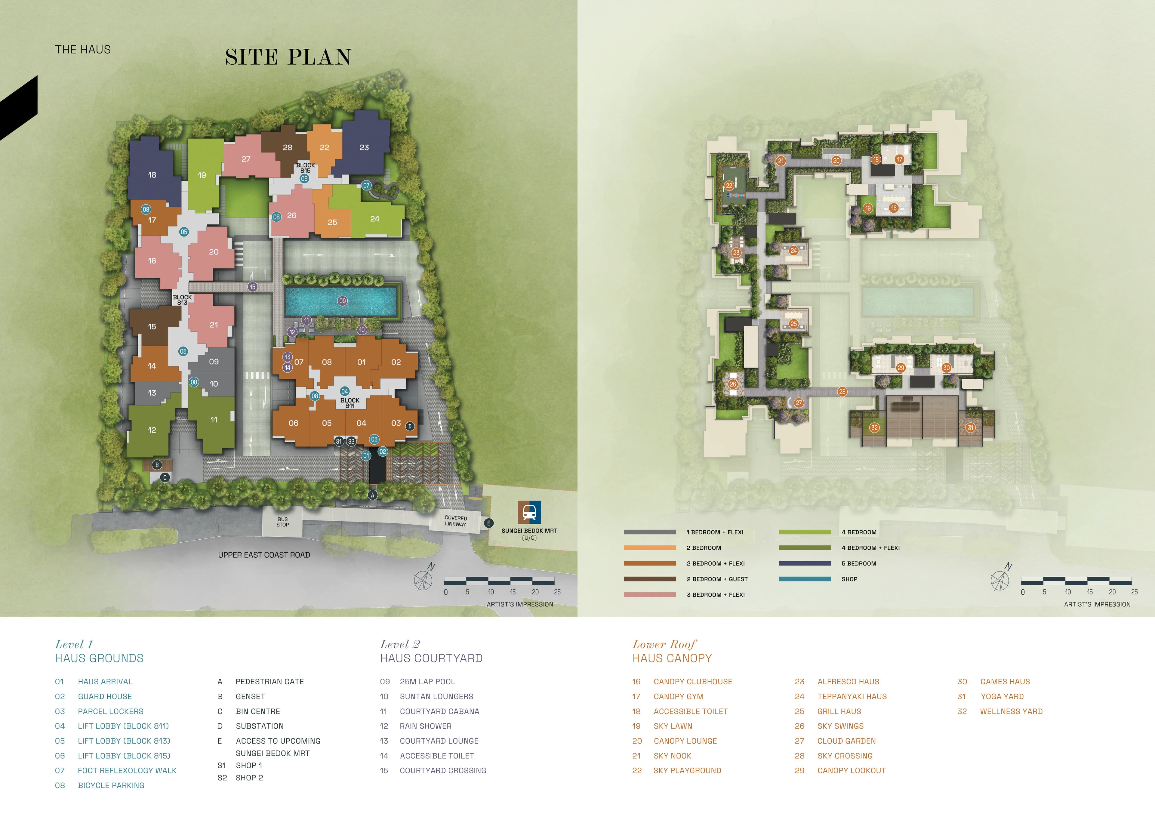BAGNALL HAUS site plan