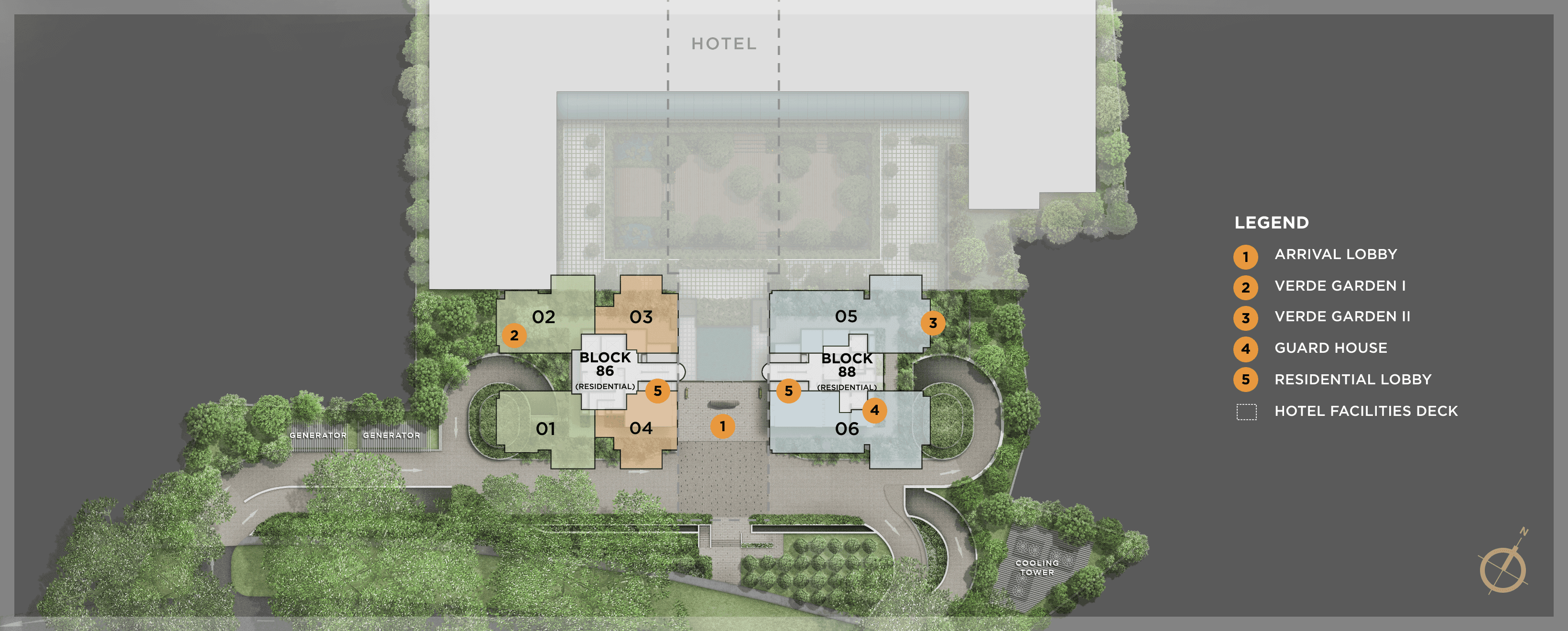 BOULEVARD 88 site plan