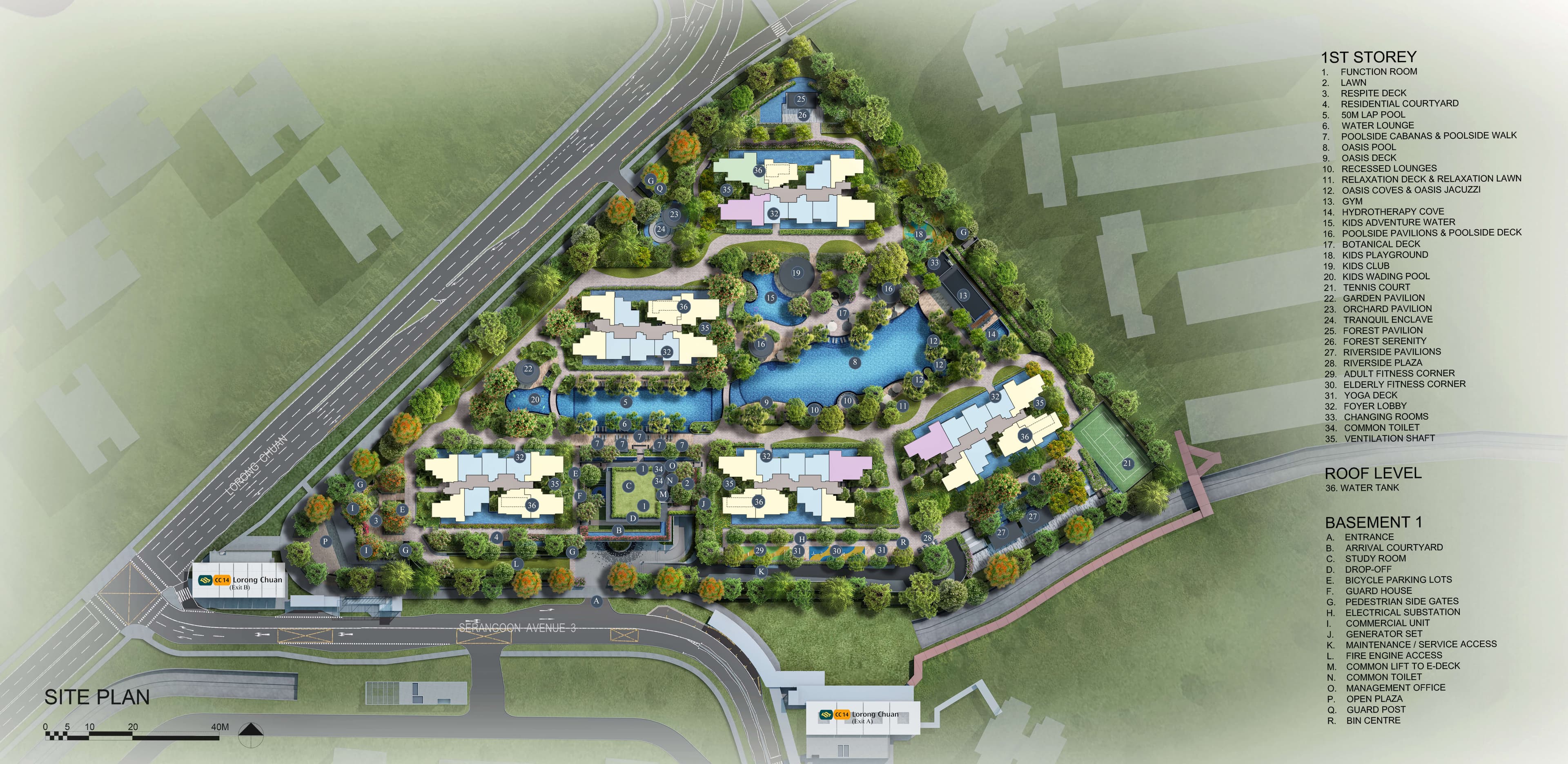 CHUAN PARK site plan