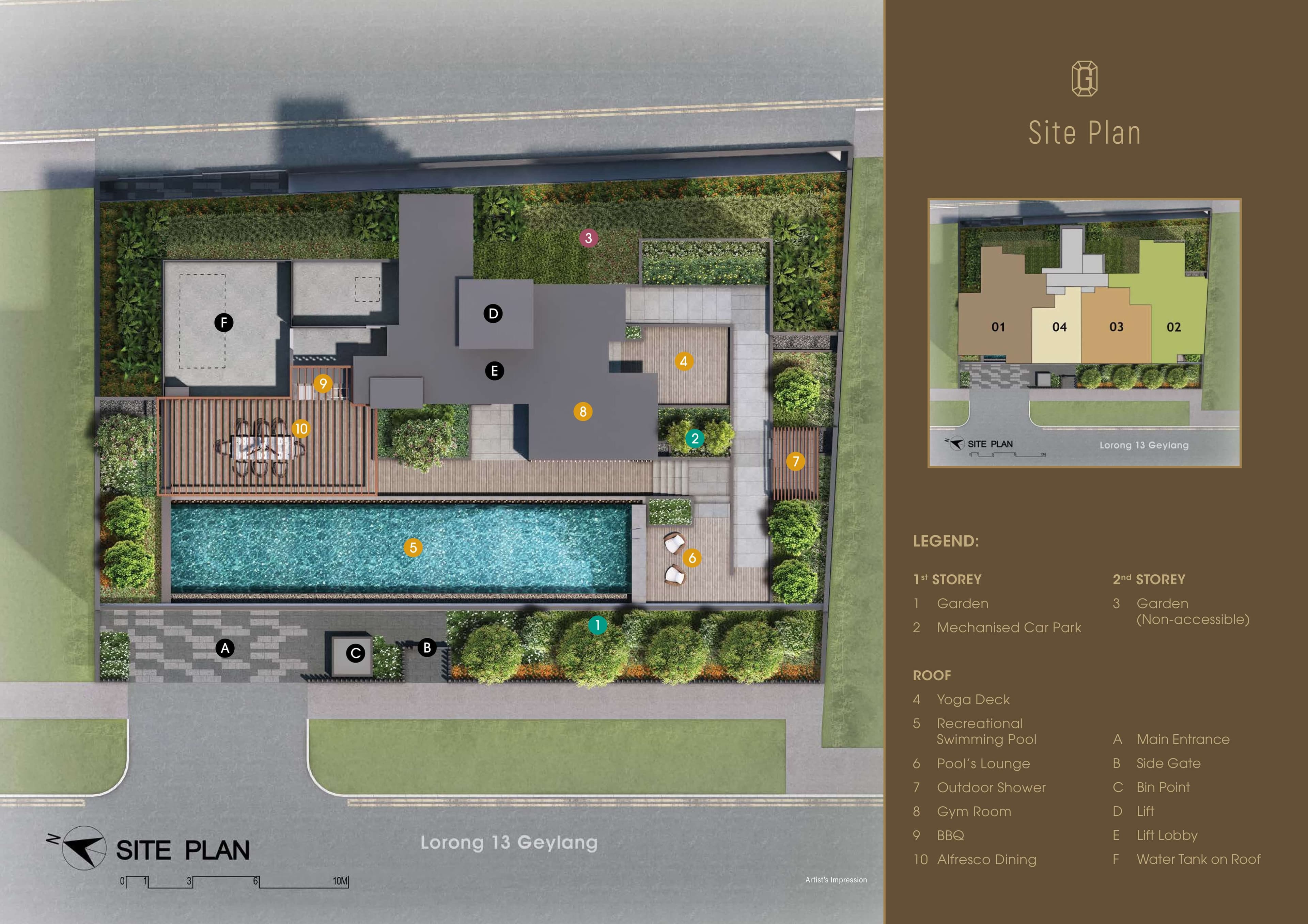 GEMS VILLE site plan
