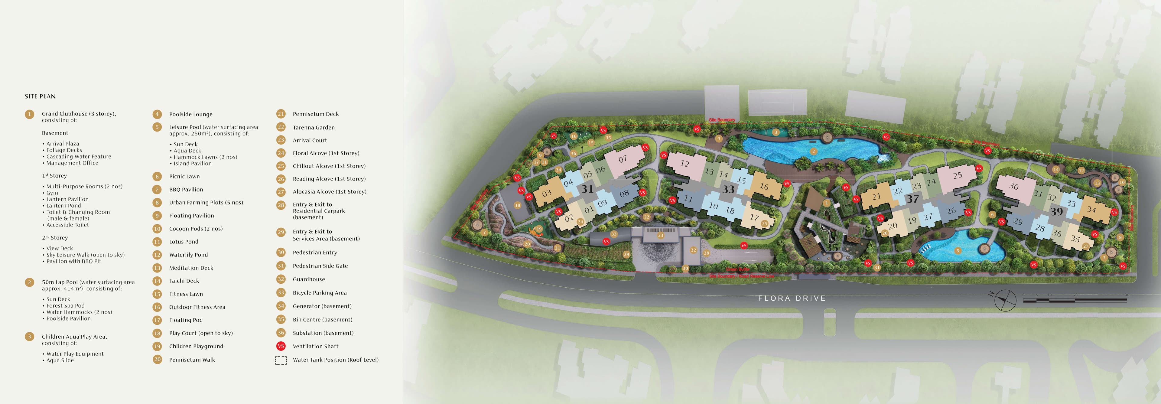 KASSIA site plan