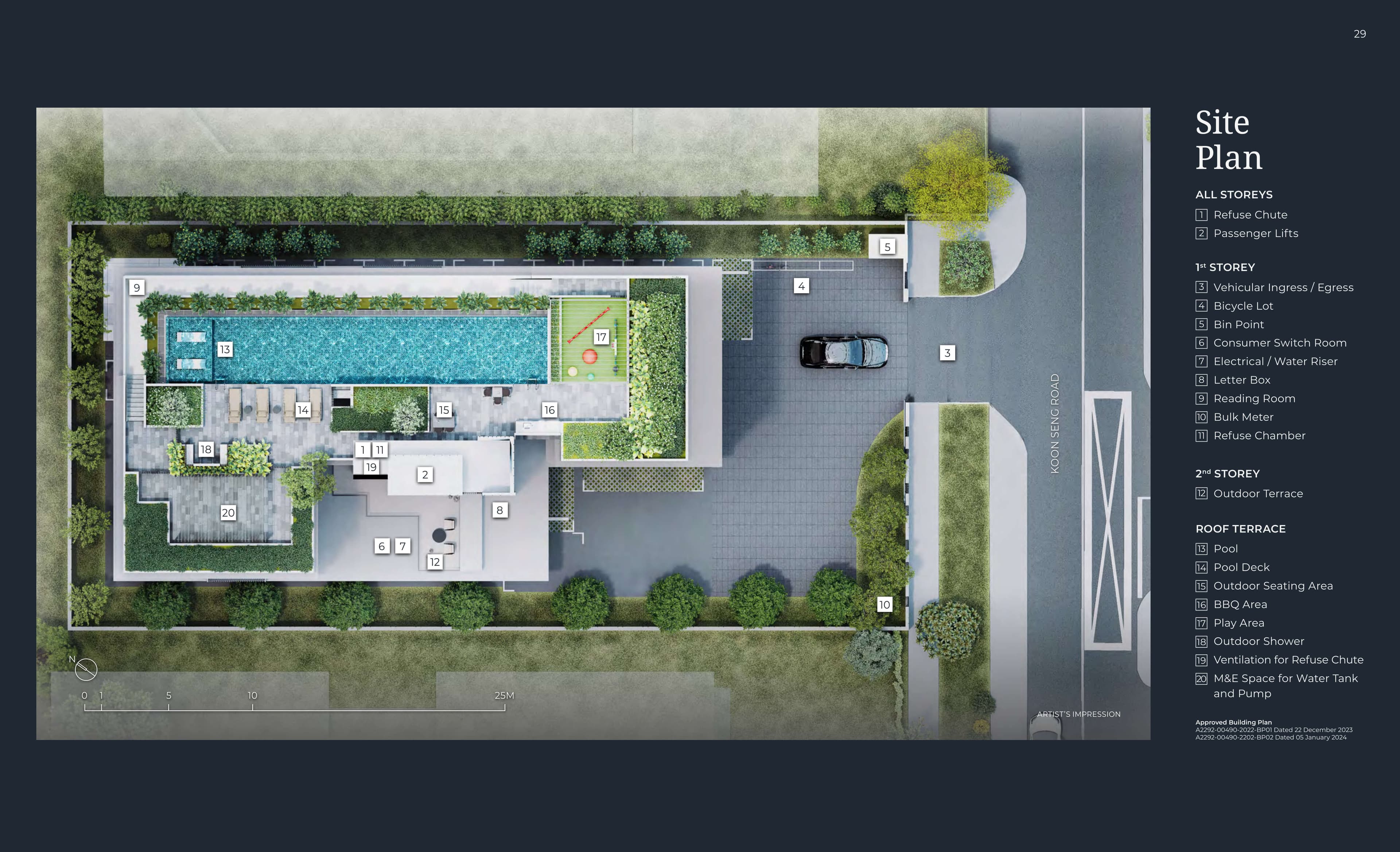 KOON SENG HOUSE site plan