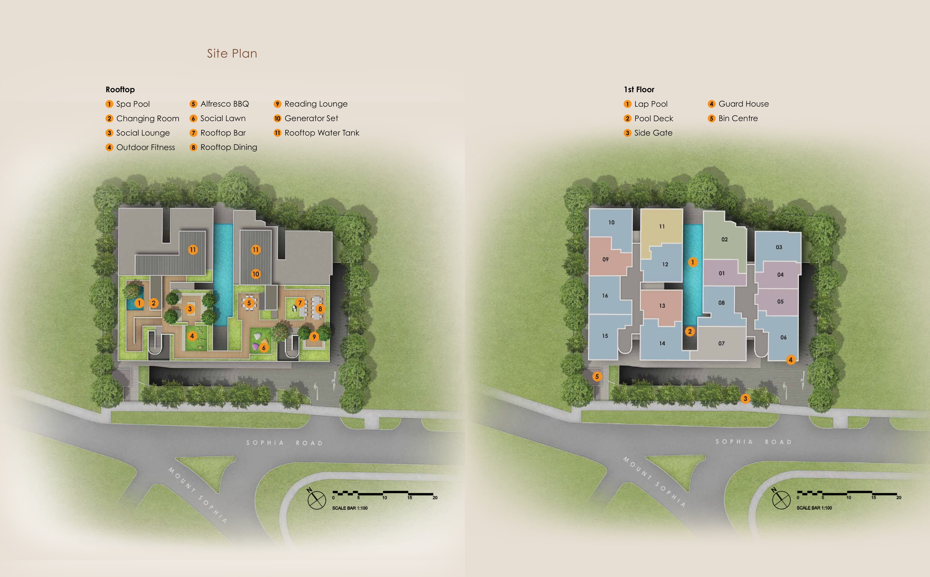 ORCHARD SOPHIA site plan