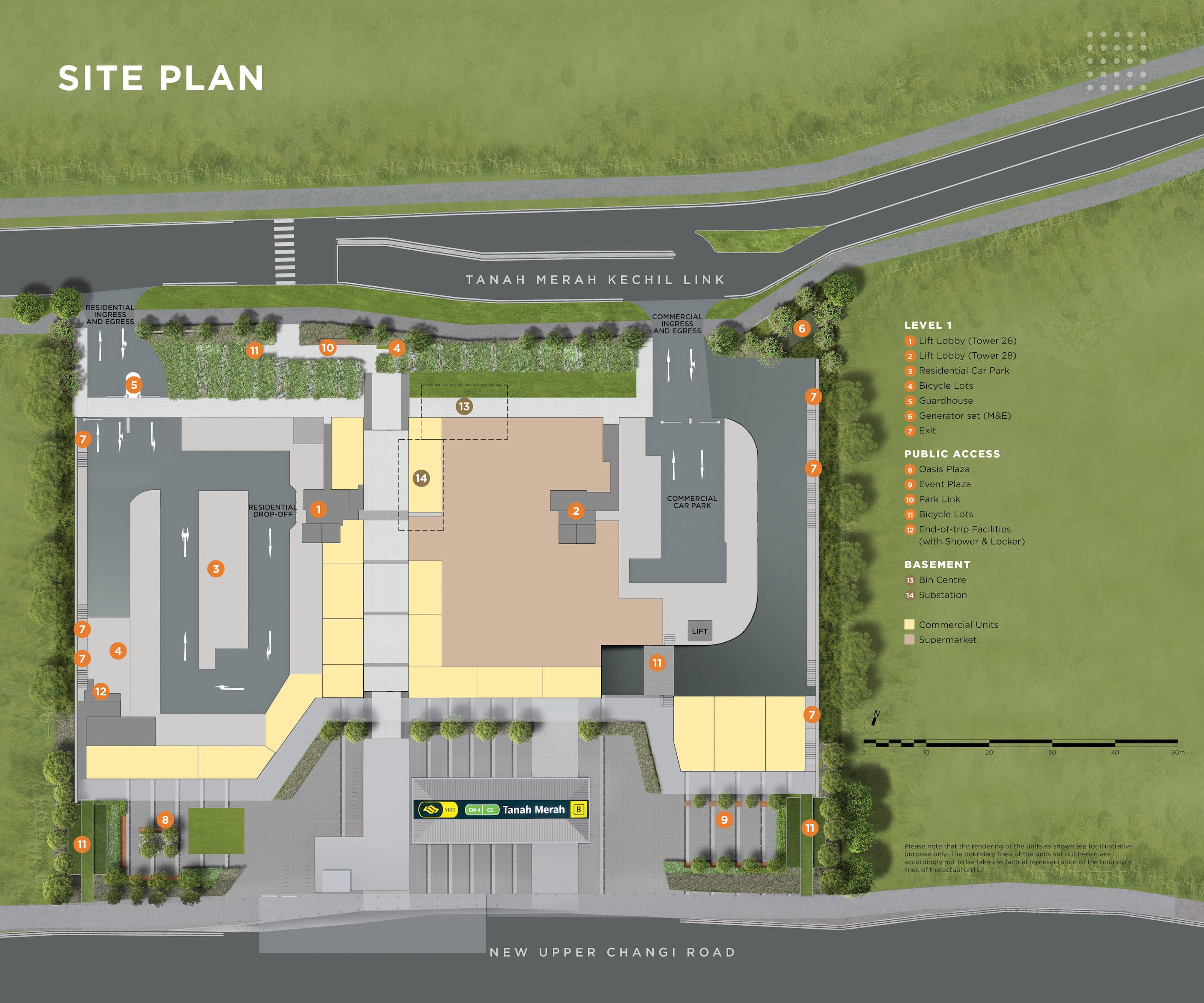 SCENECA RESIDENCE site plan